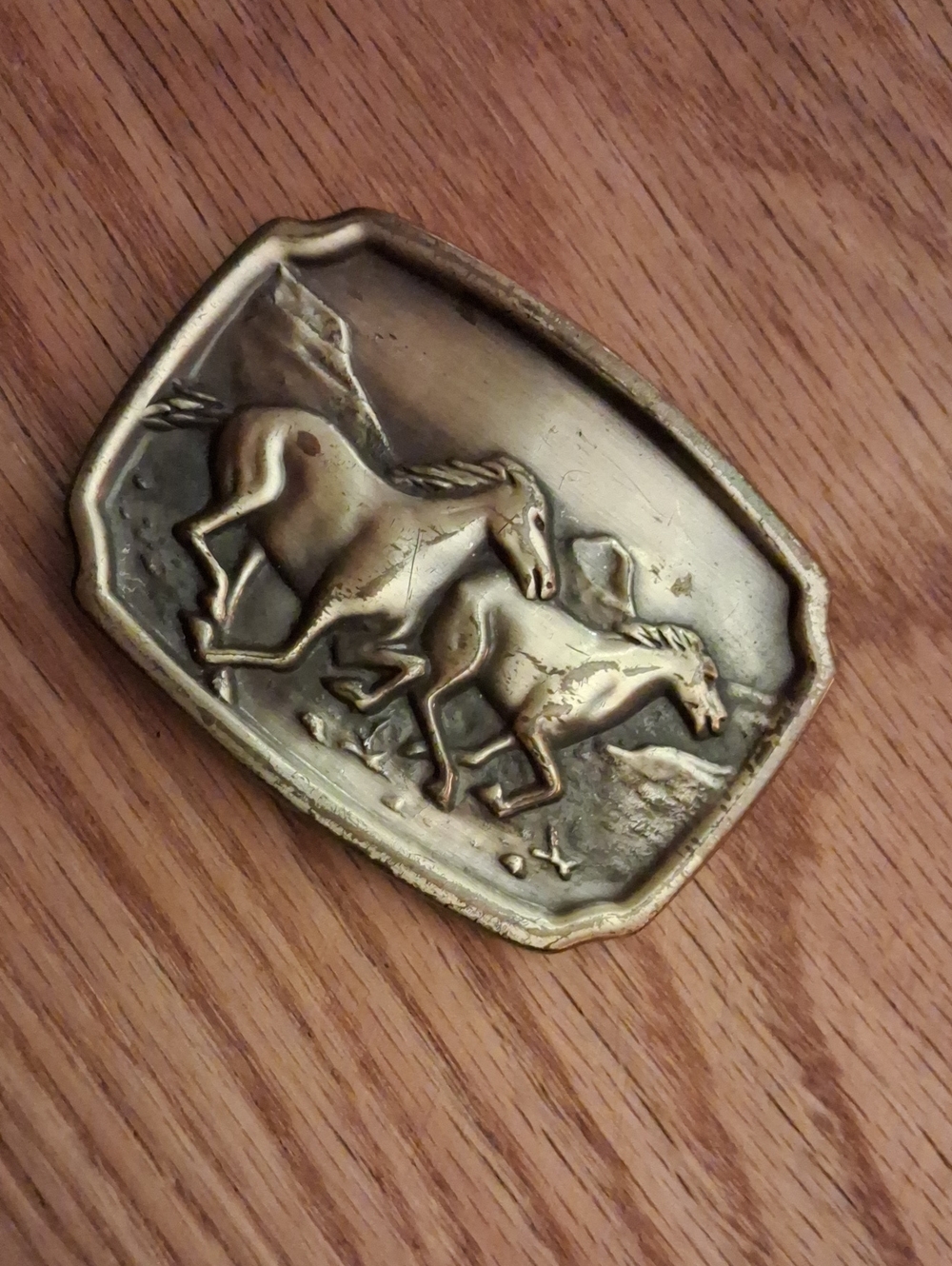 Vintage Brass Buckle